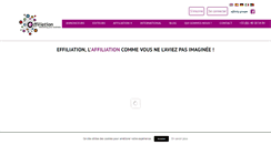 Desktop Screenshot of effiliation.com